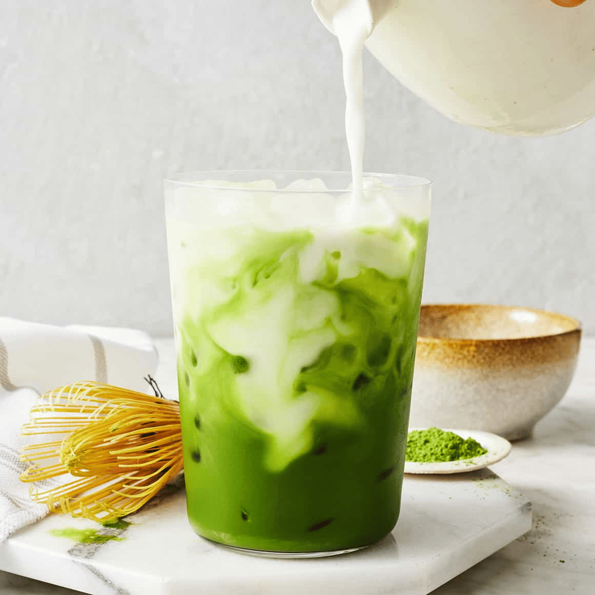 Soğuk Matcha Latte